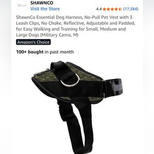 Camouflage Dog Harness